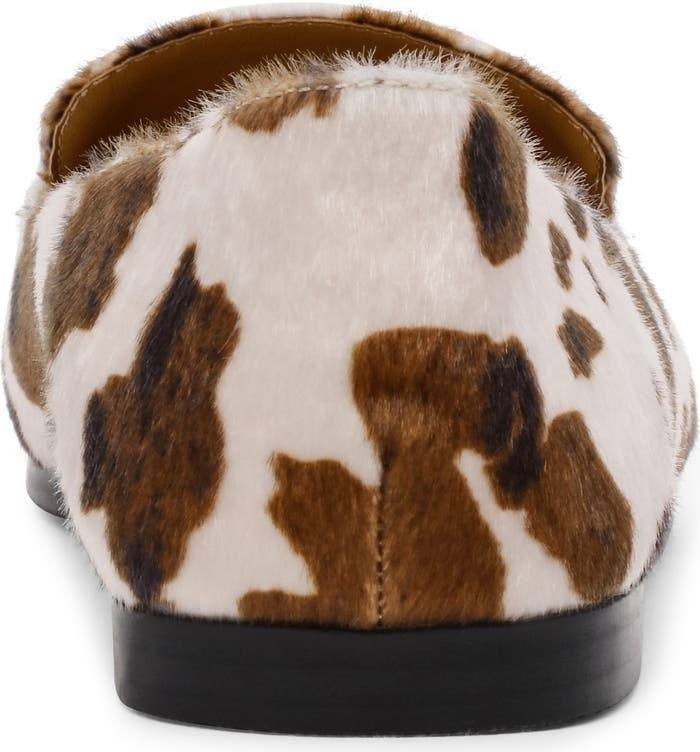 DV Dolce Vita Cow Print Loafers Size 8 NIB MSRP $65