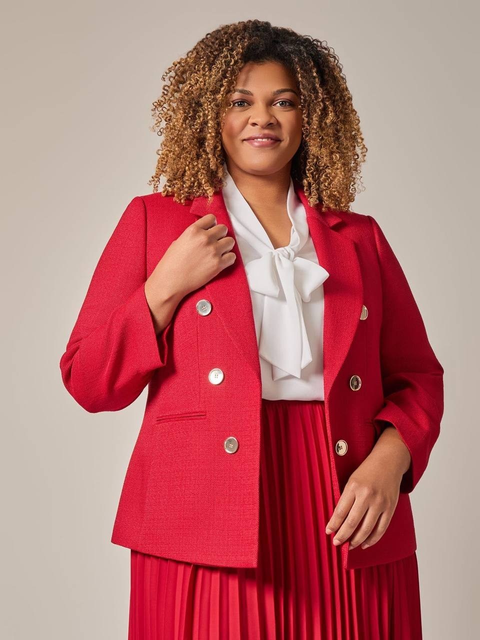 Kasper Double Breasted Jacket Crimson Red Size 2X NWT $119 – Classic Power Blaze