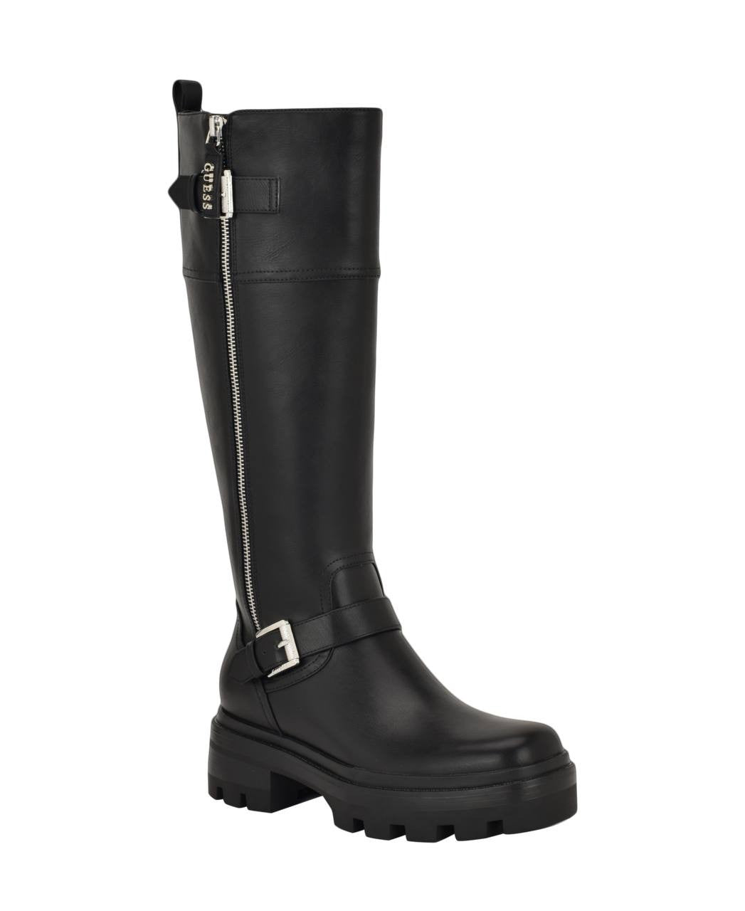 Guess Tall Boots 8.5M Black Man‑Made New in Box MSRP $169