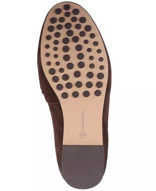 Giani Bernini Dark Roast Suede Loafers 11M NIB MSRP $89.90