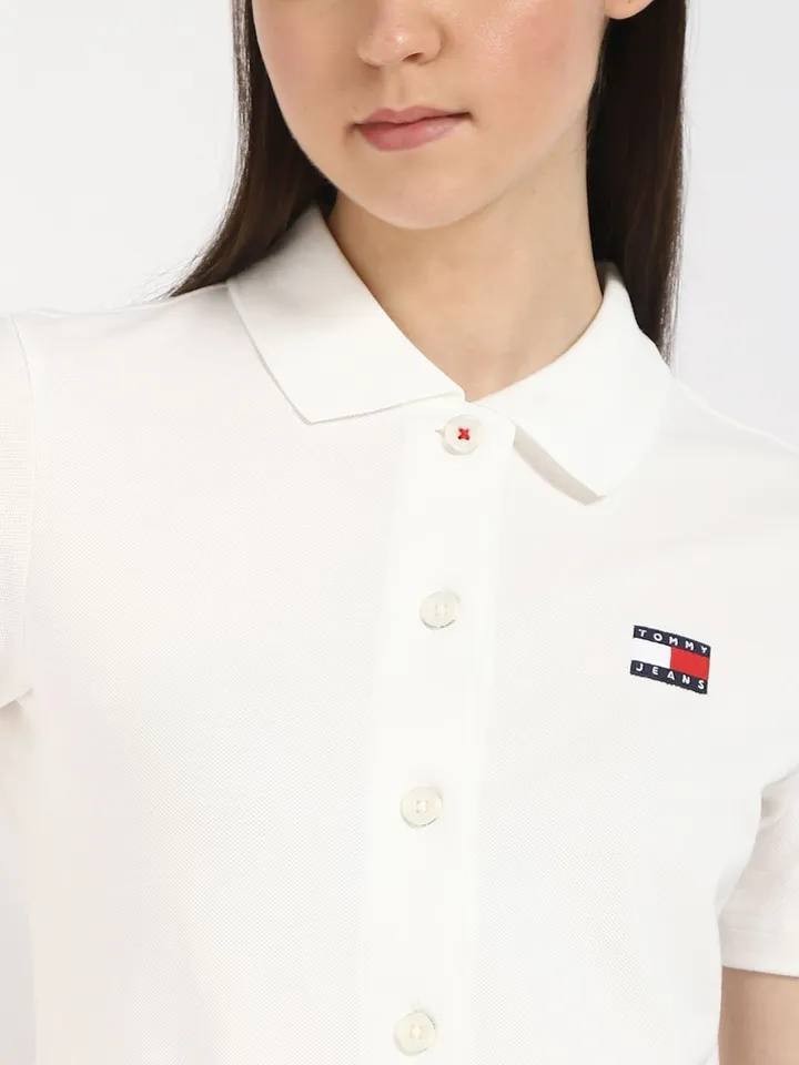 Tommy Hilfiger Shirt Dress White Size L NWT – Classic Chic Everyday Style