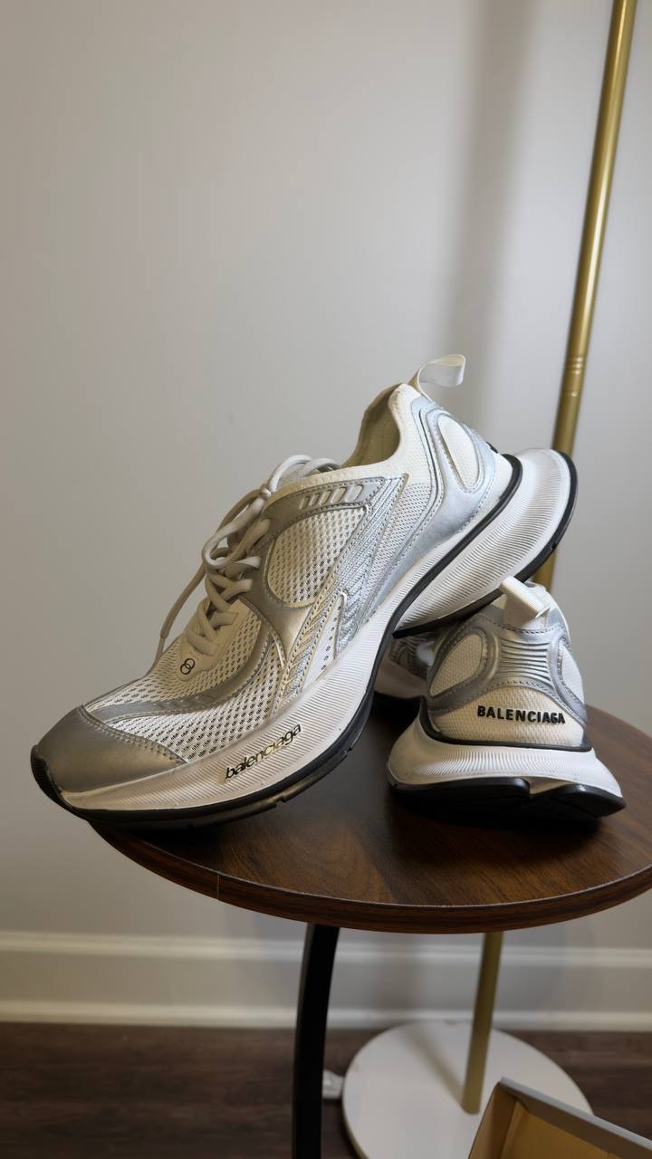 Balenciaga  Sneakers  Silver  11  New  $1090