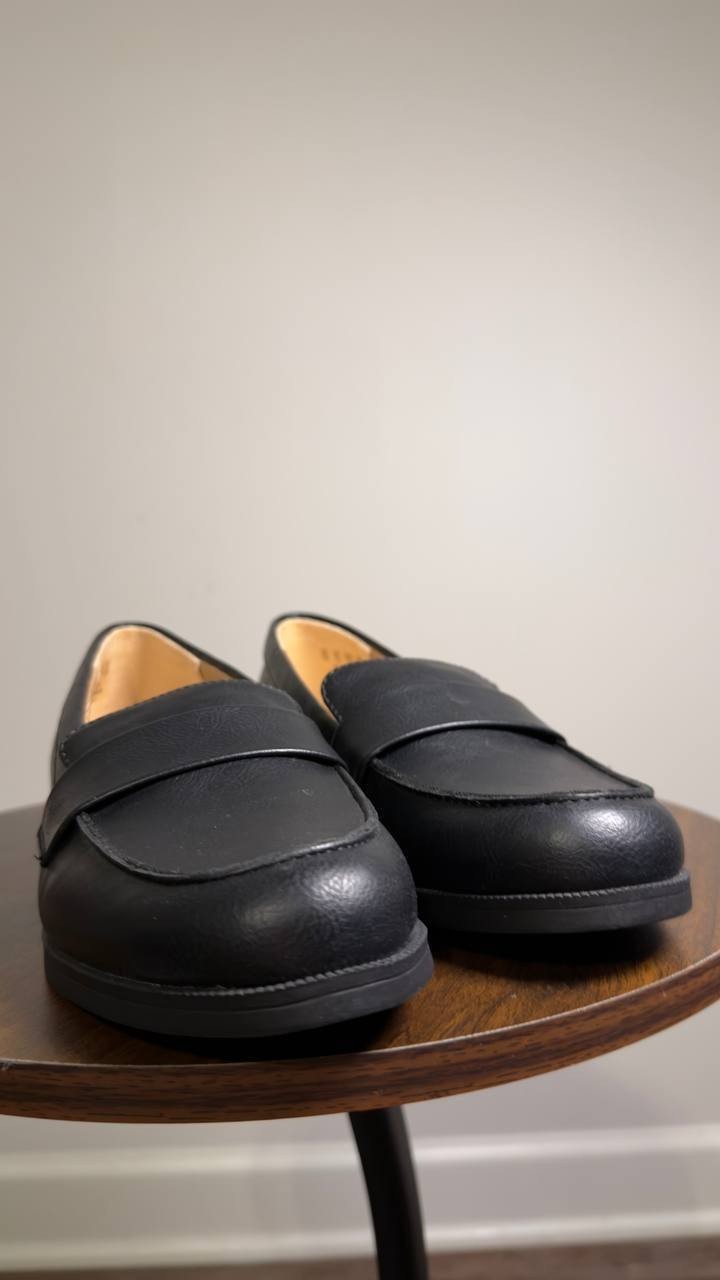Life Stride  Sonoma  2  Slip‑On  Penny  Loafers  Black  Smooth 7  M  NWT  $80