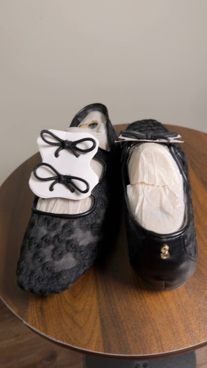 Sam  &  Libby  Faith  Mary  Jane  Flats  Black  7.5  New  $70