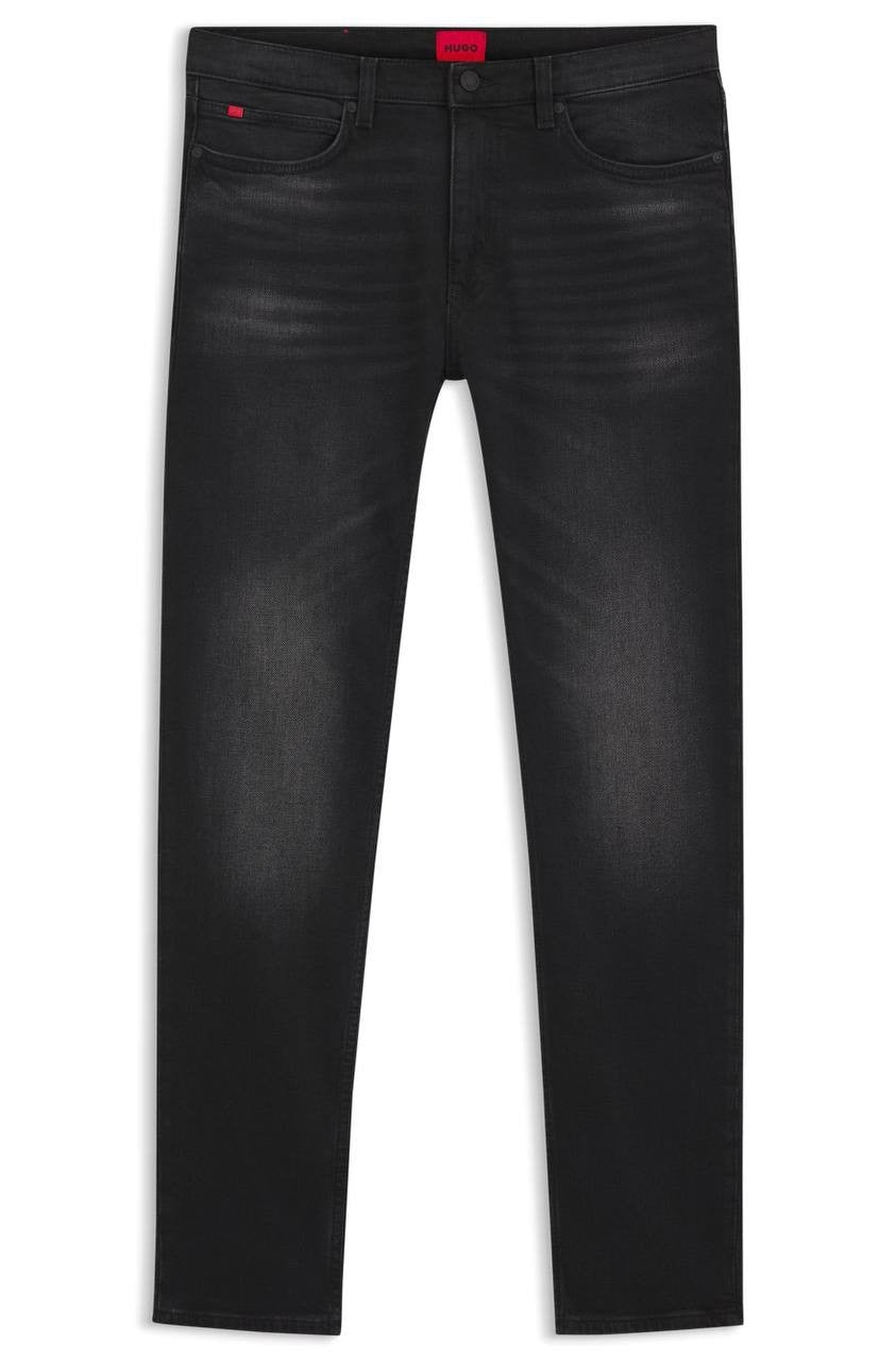 Hugo by Hugo Boss Men’s Extra‑Slim‑Fit Stretch Jeans Black‑Black 32x32 $119 NWT