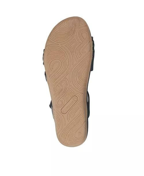 Baretraps Flat Sandals Navy Blue 9.5 W New $69.00