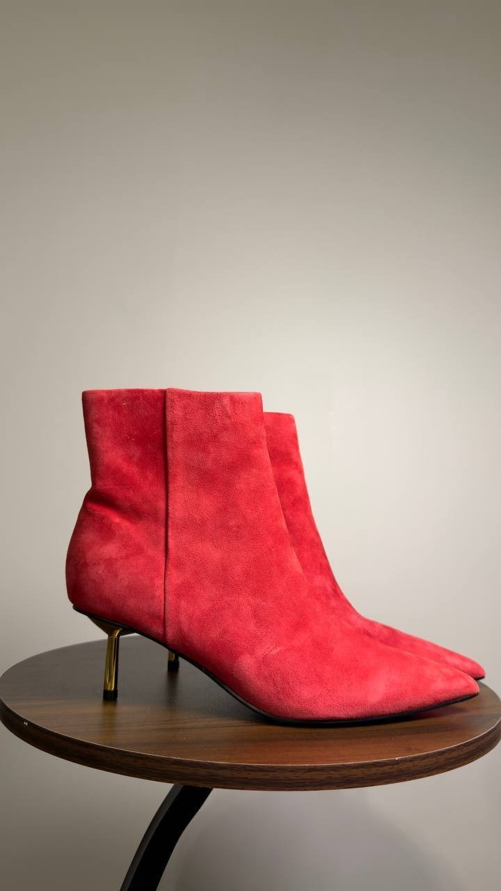 Nine  West  Rain  Boots  Medium  Red  7M  New  $175