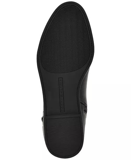 Michael Kors Lex Women’s Block Heel Boots Black 9.5WS Polyester $175 NWB