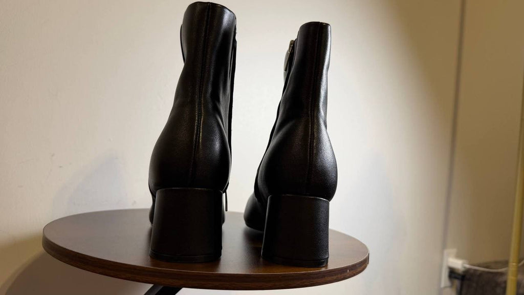 Rockport Women’s Block Heel Booties – Size 9M – Black – New in Box – MSRP $169