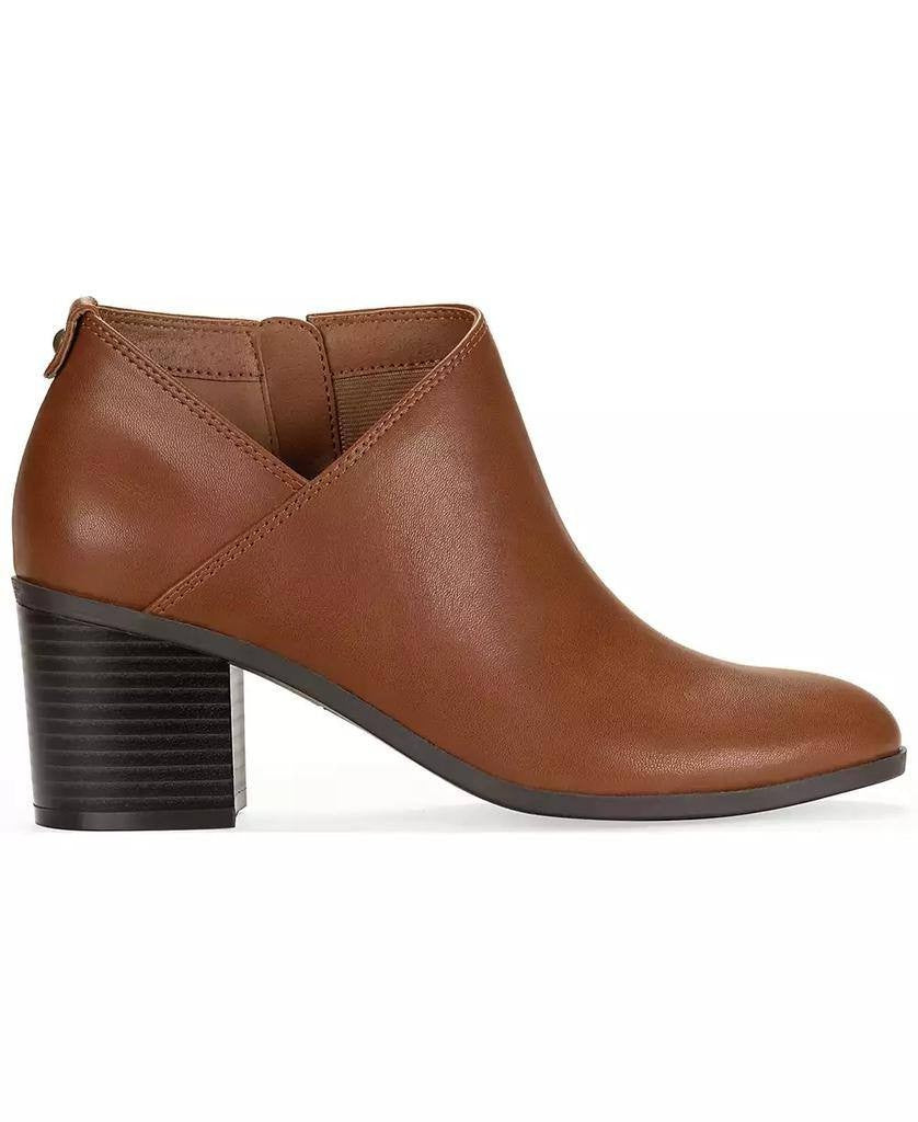 Style & Co Felaa Block Heel Booties Acorn Brown 8.5M Man‑Made $79.90 NWB