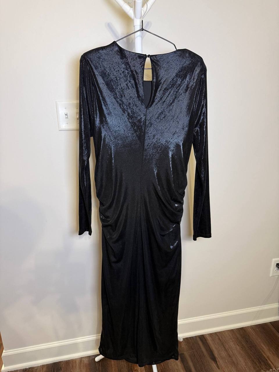 Nina Parker Plus Size Metallic Ruched Dress – Size 1X – NWT – $99