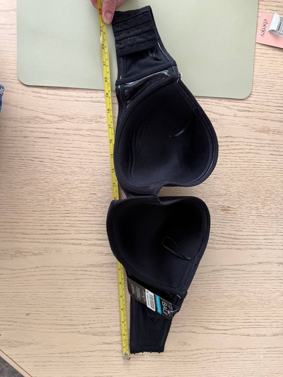 Bali Women’s Strapless Underwire Bra 36DD Black – New with Tags