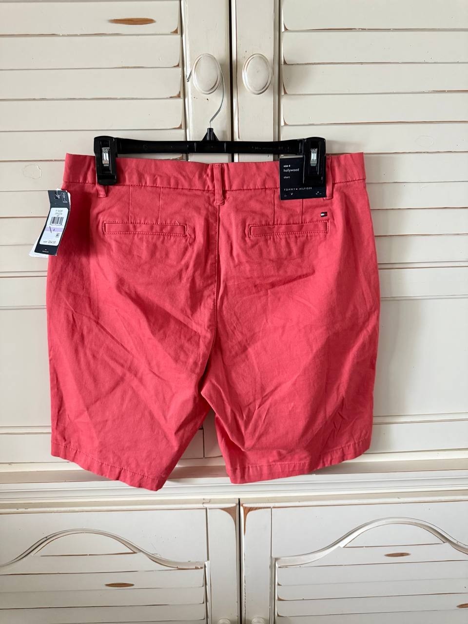 Tommy Hilfiger TH Flex 5" Shorts Sherbet Orange Size 6 NWT $54 – Summer Classic