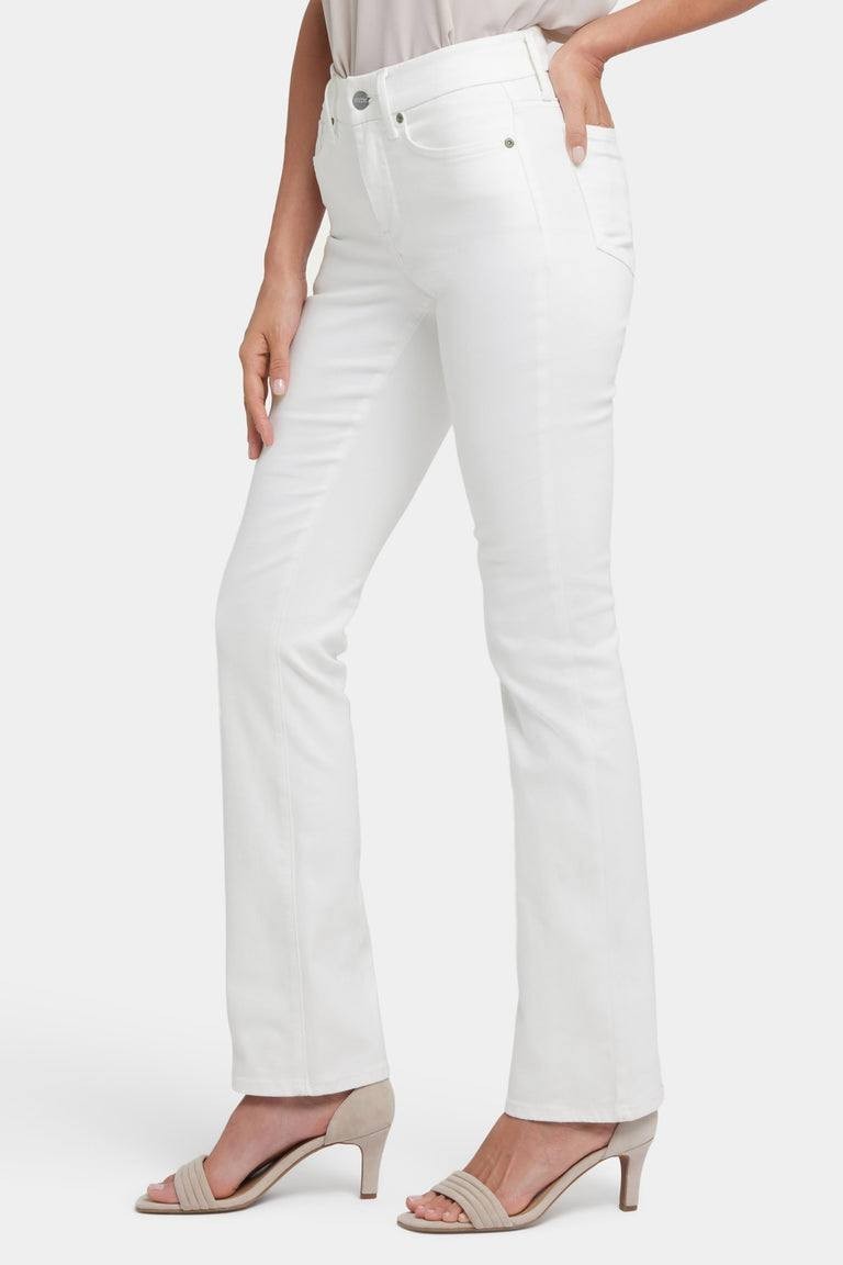 NYDJ Marilyn Straight Jeans – Optic White – Size 0P – NWT MSRP 119$