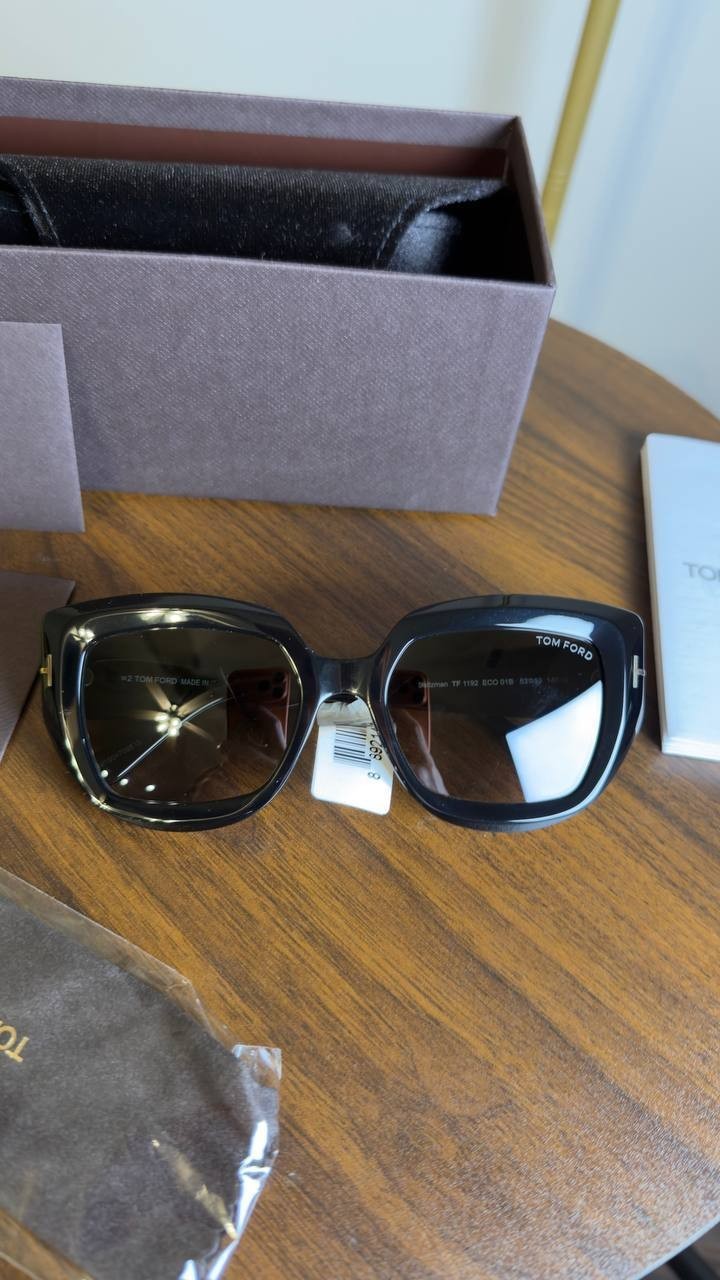 Tom  Ford  Saltzman  Sunglasses  Black  OS  NWT  $530