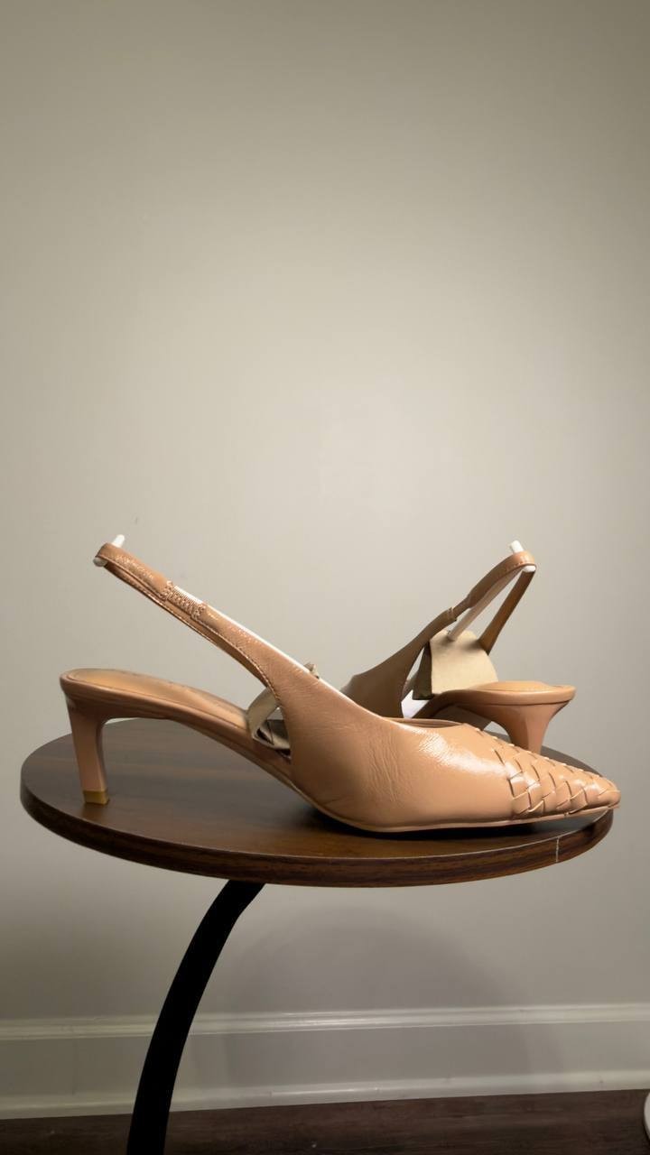 Marc  Fisher  ltd  Slingback  Pumps  Natural  8.5M  New  $150