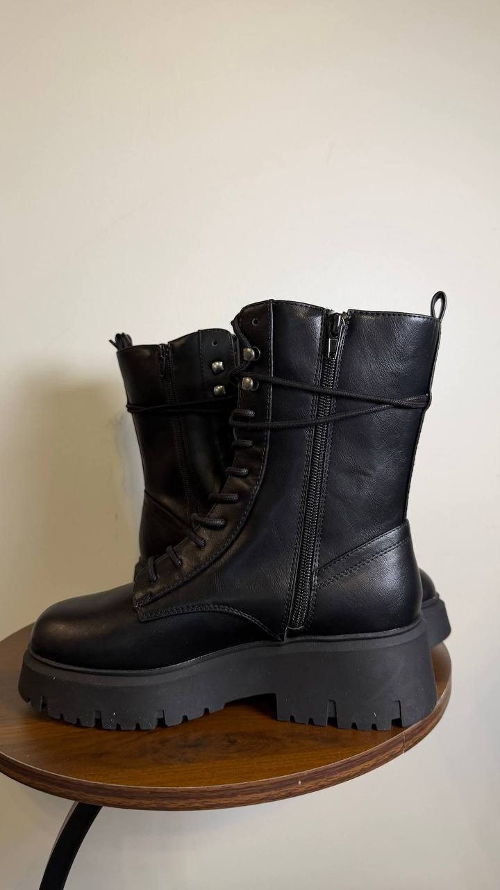 Madden Girl Black Man‑Made Booties 6.5 New in Box MSRP $89