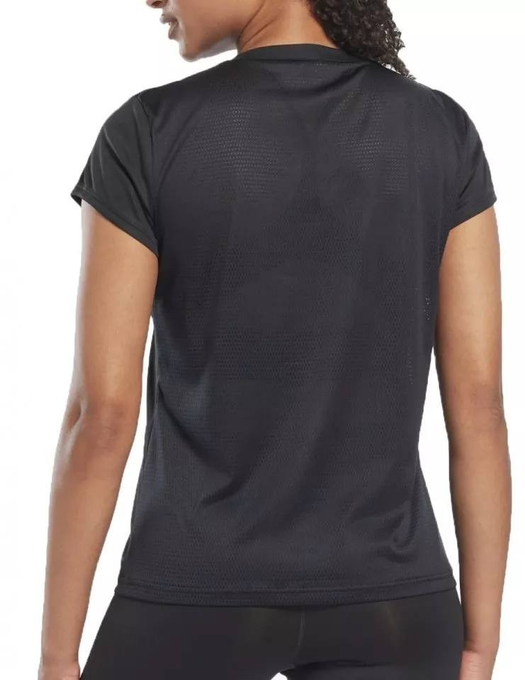 Reebok WOR Commercial Poly Tee Black S NWT $25