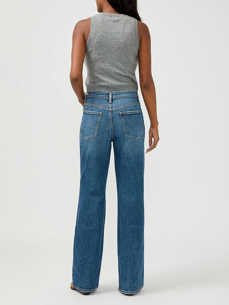 Silver Jeans 90s Baggy Mid Rise Bootcut Jeans Acoustic 25 NWT $88