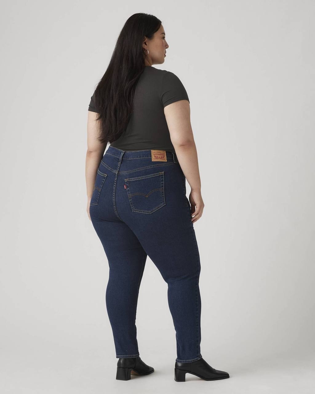 Levi’s 721 High Rise Skinny Jeans Plus Size 24W Indigo NWT $69.50