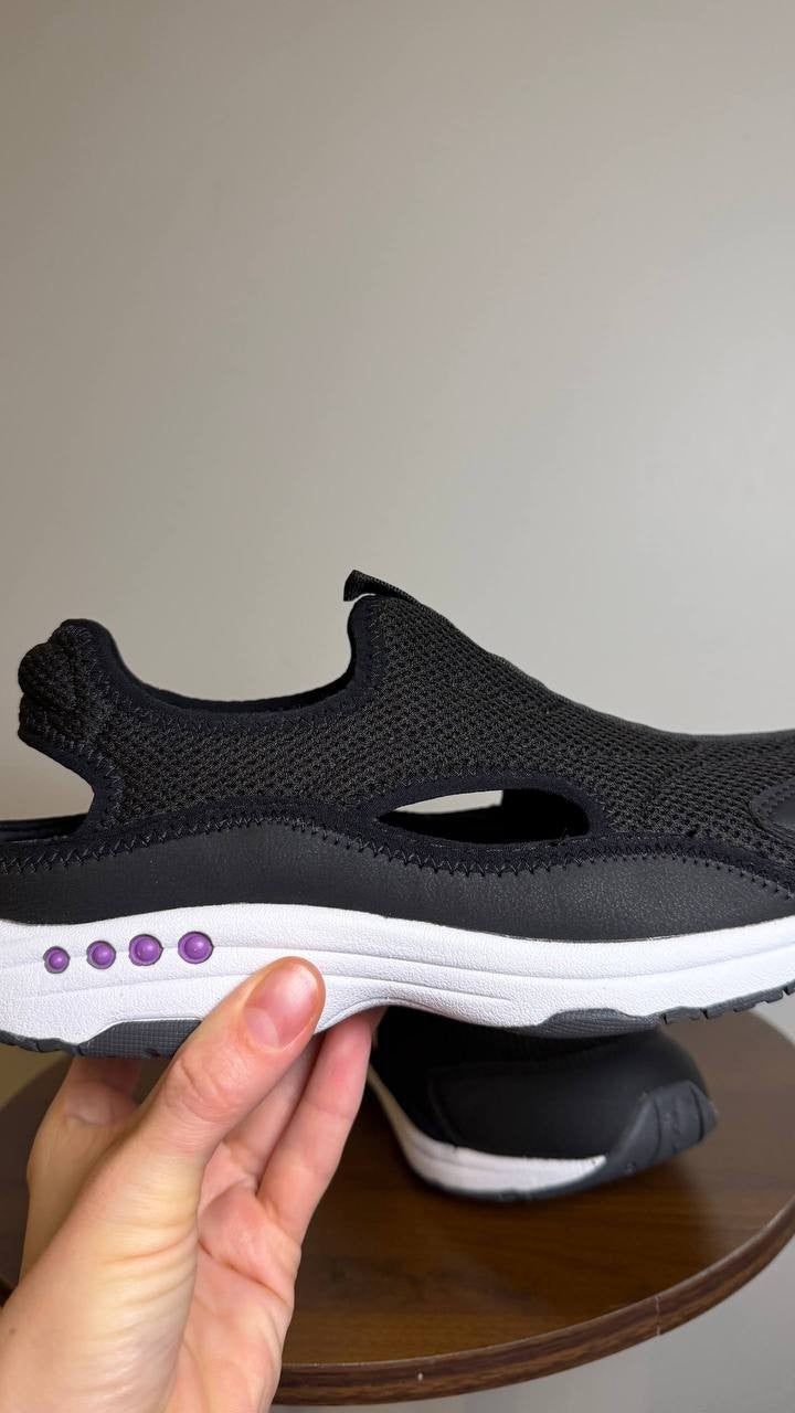 Easy Spirit Black Casual Mules 8W New in Box MSRP $79