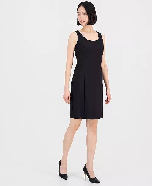 Tahari ASL Beaded Dress Suit Set Black 10 NWT $249