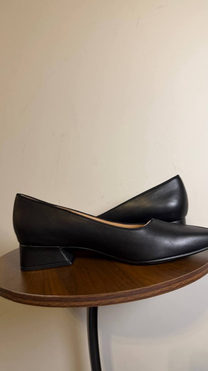 Naturalizer Black Synthetic Low Heel Pumps 10M NIB $110