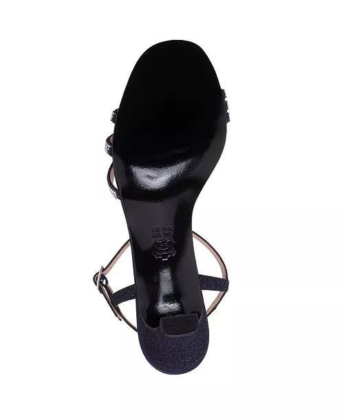 Nina  Dress  Sandals  Navy  8M  New  $89
