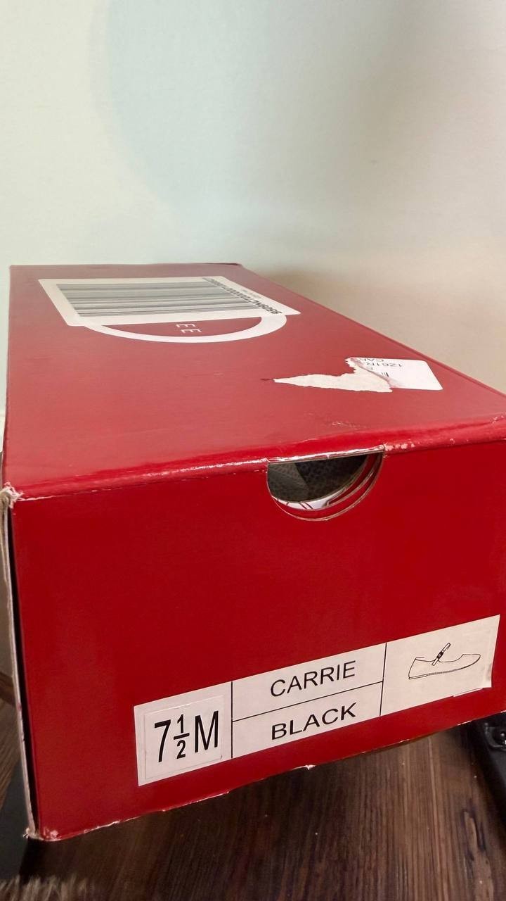 Journee Collection Carrie Flats 7.5M Black PU Mary Jane NIB msrp$71.99