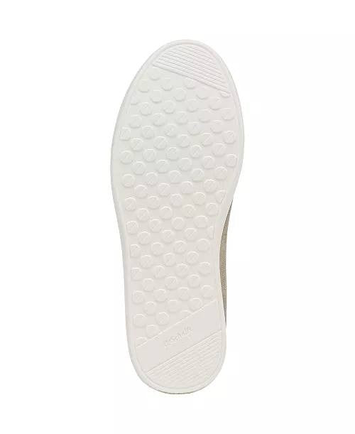 Dr. Scholl’s Light Gold Faux Leather Slip‑On Sneakers 6M NIB $80