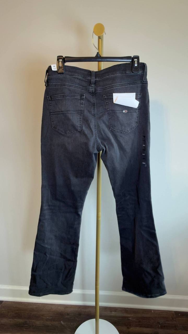 Tommy Jeans Maddie Low‑Rise Bootcut Jeans Dark Wash 30/30 NWT $118