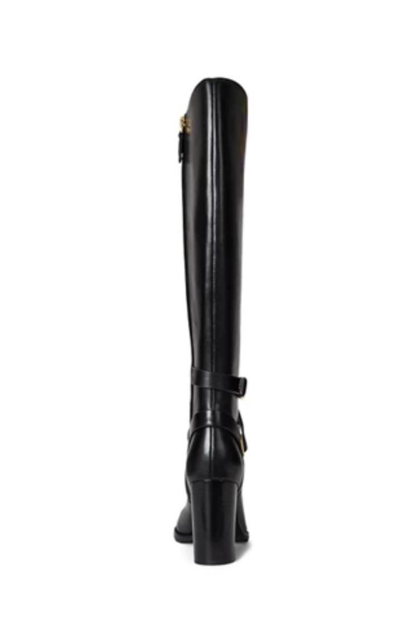 Lauren Ralph Lauren Tall Boots Black 9.5 B New $295.00
