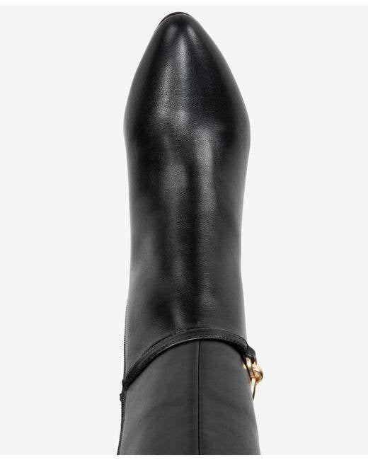 Style & Co Women’s Shaniaa Belt Pointed Toe Boots Black 6M WC Man‑Made MSRP $79$