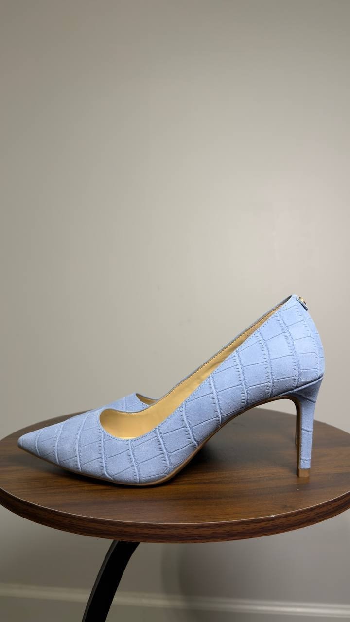 Michael  Michael  Kors  Flex  Pumps  Chambray  Suede  7M  New  $129.50