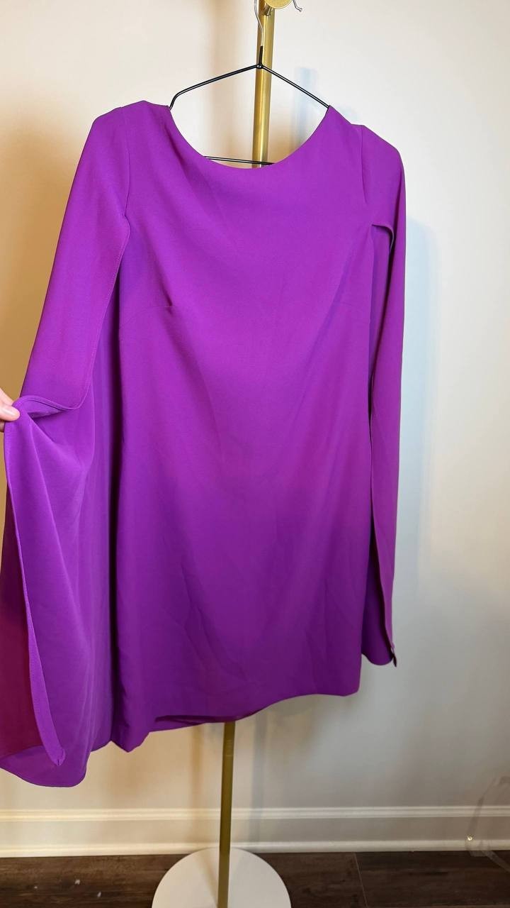 Lauren Ralph Lauren Women’s Purple Cocktail Party Dress Size 4 NWT $195
