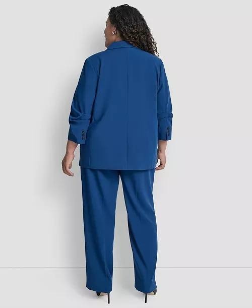DKNY Plus‑Size Notch‑Collar Jacket – Size 18W – NWT – $169