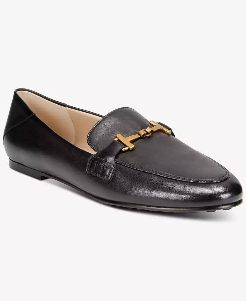 Giani Bernini Beckhamm Leather Tailored Loafers Black 7M NWB $89.90