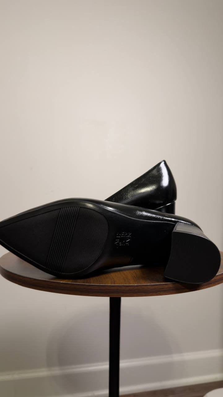 Naturalizer  Block  Heel  Pumps  Black  8.5  M  New  $110