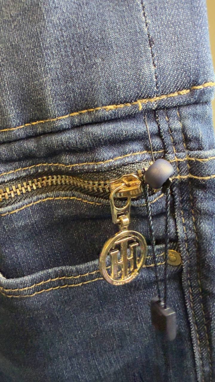 Tommy Hilfiger Gramercy Skinny Jeans Plus Size Blue 24W NWT $89.50