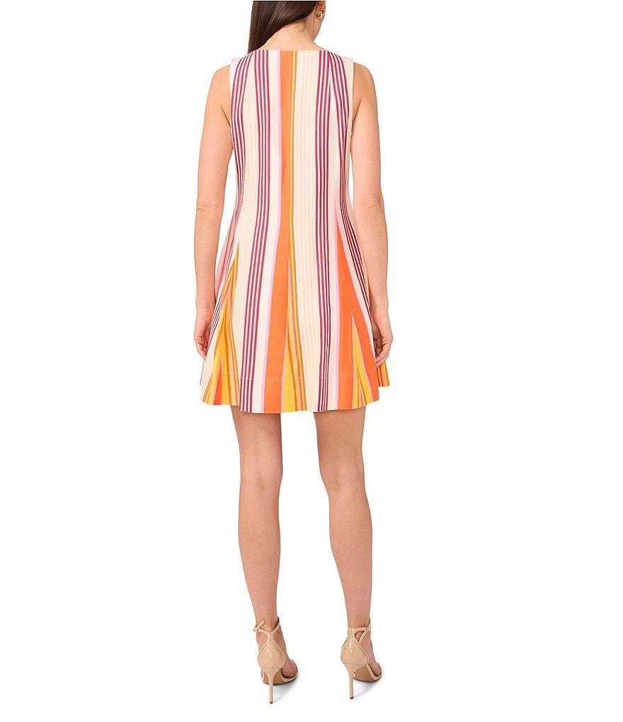 1.STATE Scoop Neck Mini Dress Peach Cream XL NWT $109
