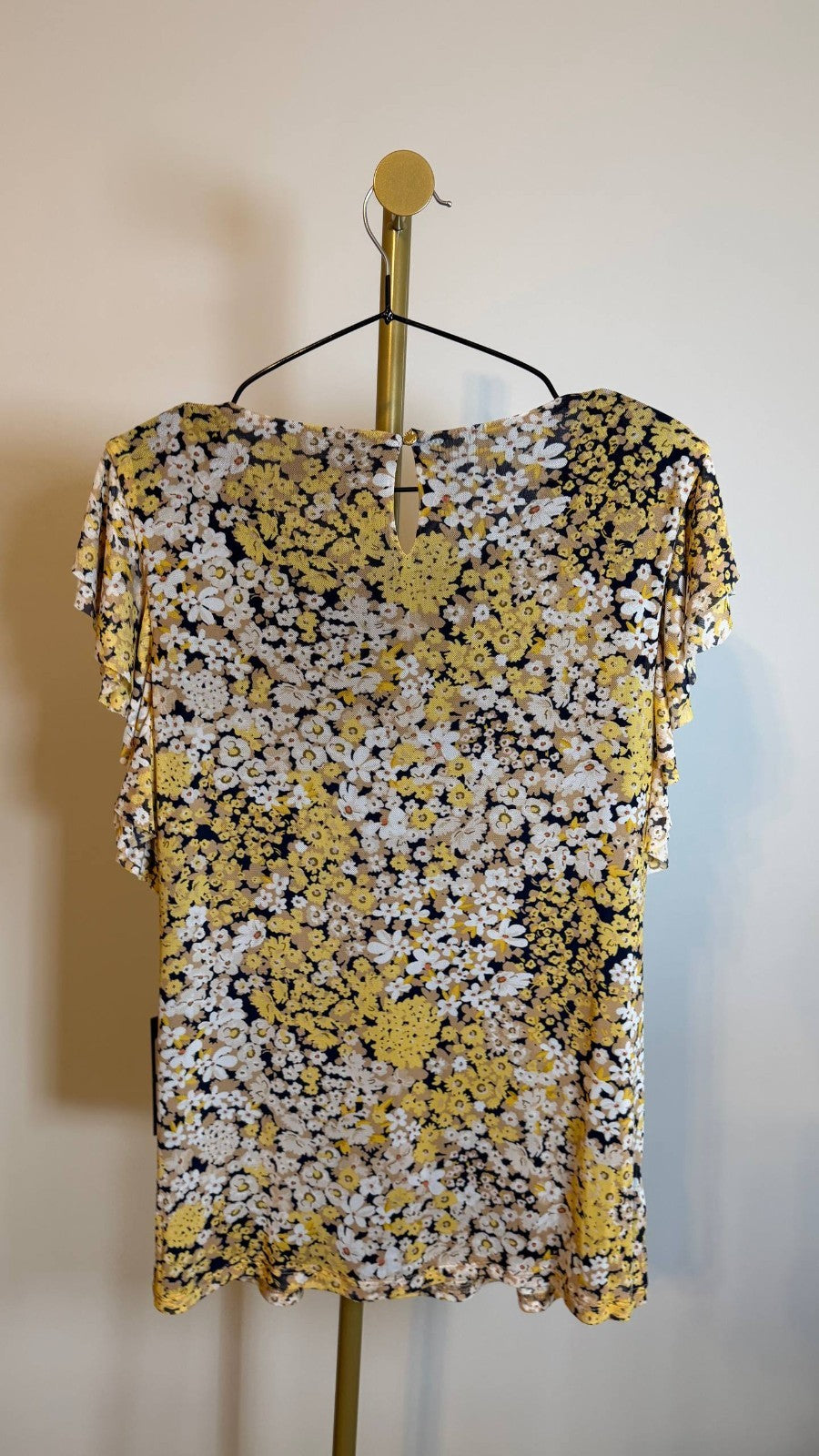 Tommy Hilfiger Women’s Floral Short‑Sleeve Top Floral XL $69 NWT