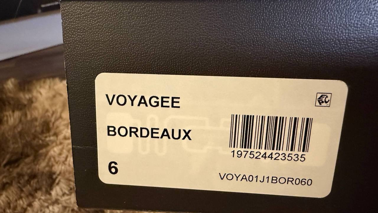 Madden Girl Voyage Boots 6 Bordeaux PU Knee‑High Square Toe Dress NIB msrp$99