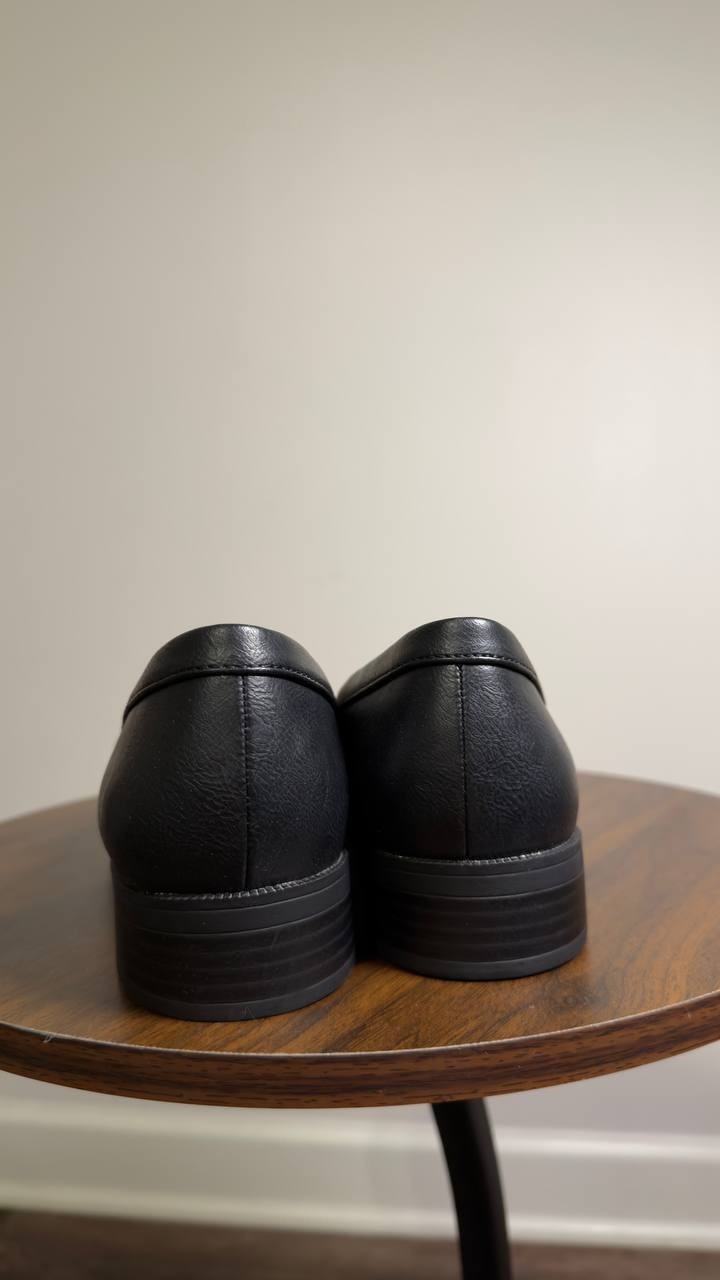 Life Stride  Sonoma  2  Slip‑On  Penny  Loafers  Black  Smooth 7  M  NWT  $80
