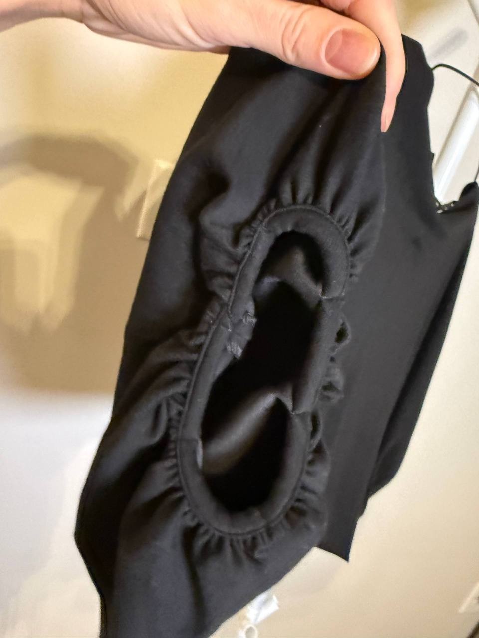 Donna Karan New York Open‑Front Puff‑Sleeve Shrug – Size L – NWT