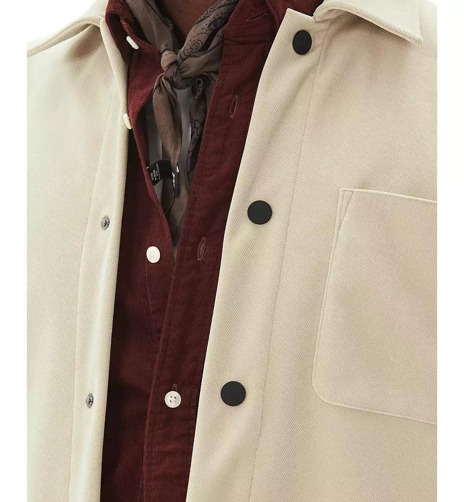 Matinique MAprospects Snap Overshirt Jacket Beige M NWT MSRP $228