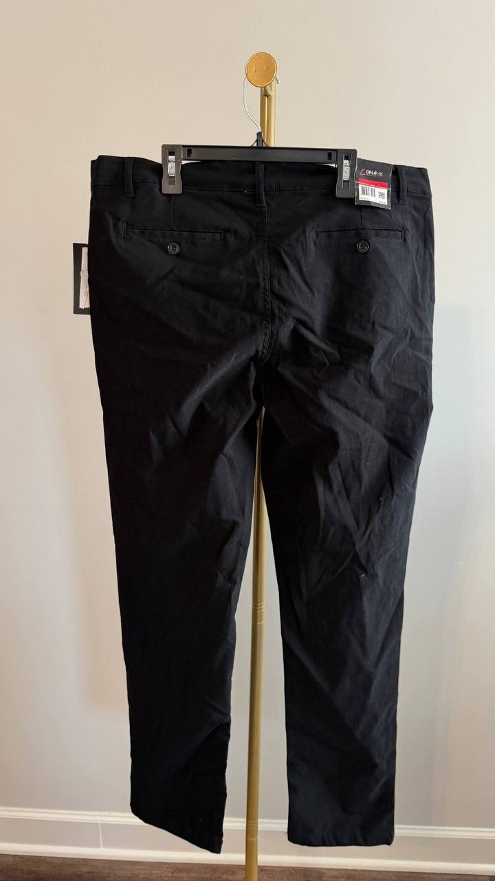 Galaxy by Harvic Men’s Super Stretch Slim Fit Chino Pants 34/30 $69.90 NWT