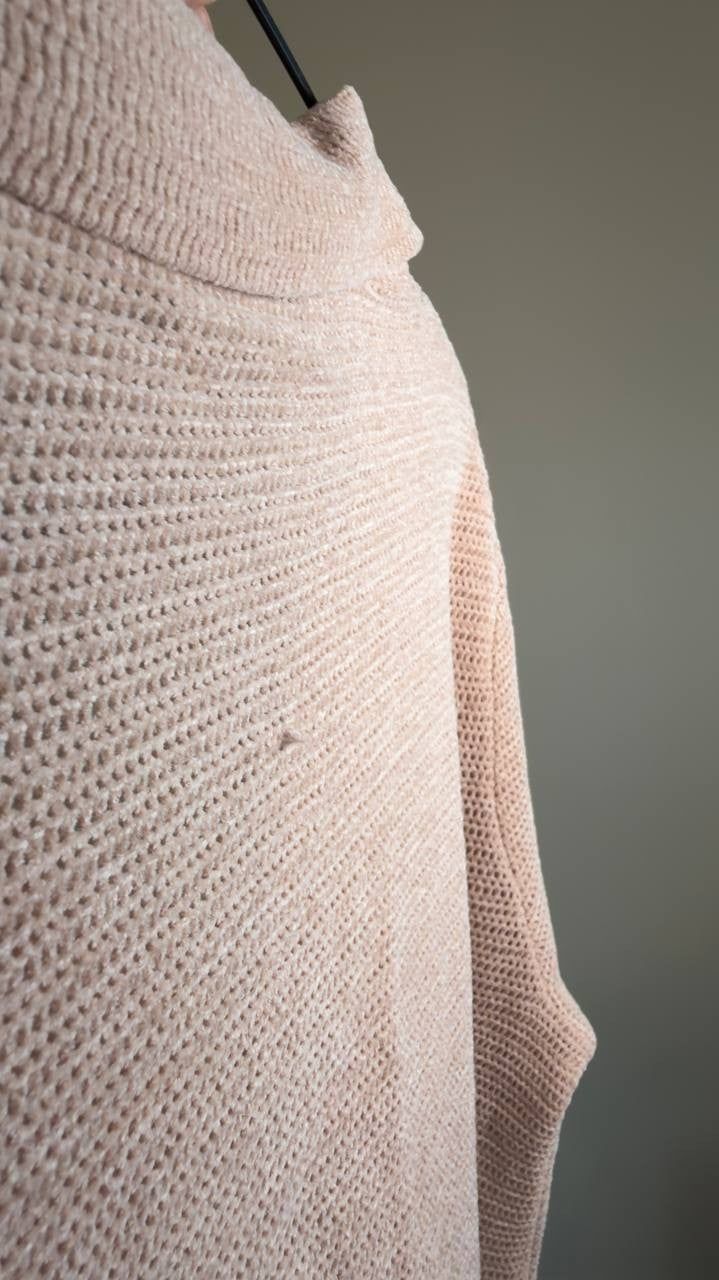 Paisley & Gray Johnny Collar Polo Tan Chenille Size L NWT $85