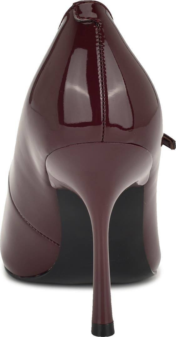 Nine West Jinnie Pointed Toe Pumps Dark Red 7.5M Stiletto NWB $109
