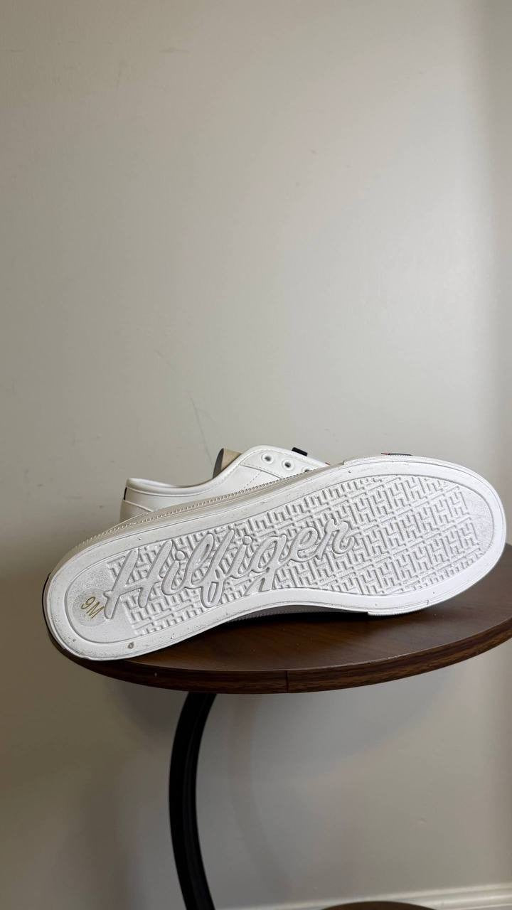 Tommy Hilfiger Anni Slip‑On Casual Sneakers White Multi Women’s 10M NWB