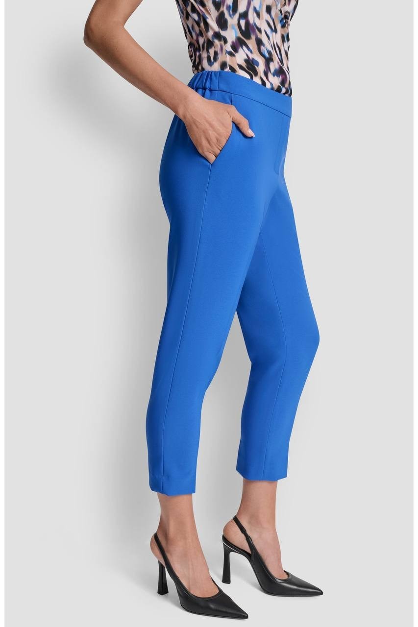 DKNY Straight Leg Ankle Crop Pants Cadet Blue 14 NWT $99